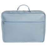 Mala Vintage + Bolsa Nina Carrinhos Azul - Masterbag