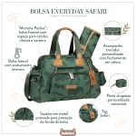 Bolsa para bebê Everyday Safari Verde  - Masterbag