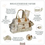 Bolsa para bebê Everyday Safari Caqui - Masterbag