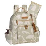 Mochila Maternidade Noah Safari Caqui - Masterbag