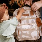 Mochila Maternidade Urban Safari Caqui - Masterbag