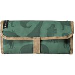 Mala com rodinhas + Bolsa Anne + Frasqueira Térmica Emy + Porta Carteira de Vacinação Safari Verde - Masterbag