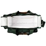 Mala com rodinhas + Bolsa Anne + Frasqueira Térmica Emy + Porta Carteira de Vacinação Safari Verde - Masterbag