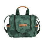 Mala com rodinhas + Bolsa Anne + Frasqueira Térmica Emy + Porta Carteira de Vacinação Safari Verde - Masterbag
