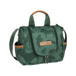 Mala com rodinhas + Bolsa Anne + Frasqueira Térmica Emy + Porta Carteira de Vacinação Safari Verde - Masterbag
