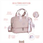 Bolsa Térmica para bebê Vicky Flora - Masterbag