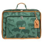 Mala Vintage + Bolsa Anne + Bolsa Térmica Vicky Safari Verde - Masterbag