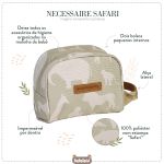 Necessaire para bebê Safari Caqui - Masterbag
