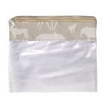 Conjunto 3 Saquinhos de Maternidade Safari Caqui  - Masterbag