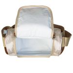 Mala com rodinhas + Bolsa Anne + Frasqueira Térmica Emy Safari Caqui – Masterbag