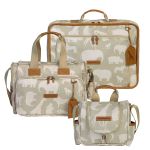 Mala Vintage + Bolsa Anne + Frasqueira Térmica Emy Safari Caqui – Masterbag