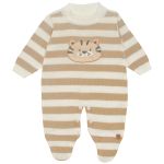 Macacão longo para bebê em tricot Tigrinho - Mini & Co.
