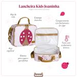 Lancheira Térmica Kids Joaninha - Masterbag Kids