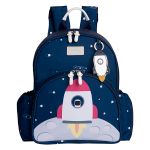 Mochila + Lancheira Térmica Kids Espaço - Masterbag Kids