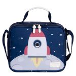 Mochila + Lancheira Térmica Kids Espaço - Masterbag Kids