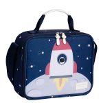 Mochila + Lancheira Térmica Kids Espaço - Masterbag Kids
