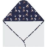 Conjunto de Toalhas Avião: Toalha de banho c/ capuz + 2 Toalhinhas - Masterbag