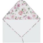Conjunto de Toalhas Flora: Toalha de banho c/ capuz + 2 Toalhinhas - Masterbag