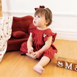 Macacão regata babadinhos para bebê em algodão egípcio Cogumelos - Mini & Co.
