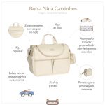 Bolsa Térmica para bebê Nina Carrinhos Marfim - Masterbag