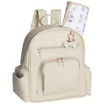 Mochila Maternidade Noah Carrinhos Marfim - Masterbag