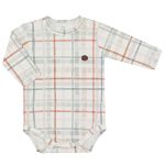 Body longo c/ Calça (Mijão) para bebê em algodão egípcio Dino - Mini & Co.