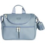 Mala com rodinhas + Bolsa Nina + Frasqueira Térmica Emy + Porta Carteira de Vacinação Carrinhos Azul – Masterbag