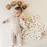 Manta para bebê em algodão egípcio Savana - Mini & Co.