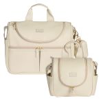 Bolsa Nina + Frasqueira Térmica Emy Carrinhos Marfim – Masterbag