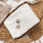 Kit com 2 toalhinhas de boca atoalhadas Safari - Mini & Co.