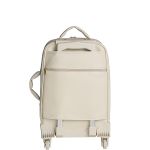Mala com rodinhas + Bolsa Anne + Bolsa Vicky + Porta Carteira de Vacinação Carrinhos Marfim - Masterbag