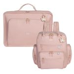 Mala Vintage + Mochila Urban Borboletas Rosa – Masterbag