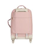 Mala com rodinhas + Bolsa Nina Borboletas Rosa - Masterbag