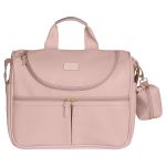 Mala com rodinhas + Bolsa Nina Borboletas Rosa - Masterbag
