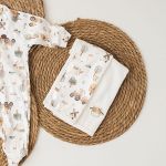 Kit com 2 toalhinhas de boca atoalhadas Fazendinha - Mini & Co.