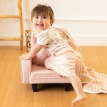 Body curto c/ Short para bebê em algodão egípcio Ursa Provençal - Mini & Co.