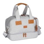 Mala Vintage + Bolsa Everyday + Bolsa Térmica Vicky Alasca Cinza – Masterbag
