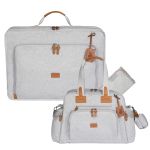 Mala Vintage + Bolsa Everyday Alasca Cinza – Masterbag