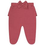 Body longo c/ Calça (Mijão) para bebê em algodão egípcio Floral Coelha - Mini & Co.