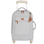 Mala com rodinhas + Bolsa Everyday Alasca Cinza – Masterbag