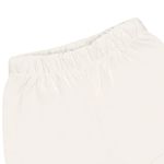 Shorts para bebê em algodão egípcio Marfim - Mini & Co.
