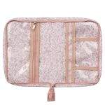 Mala com rodinhas + Bolsa Anne + Bolsa Vicky + Porta Carteira de Vacinação Liberty - Masterbag