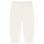 Calça (Mijão) para bebê em algodão egípcio Marfim - Mini & Co.