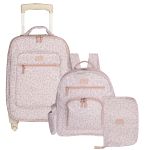Mala com rodinhas + Mochila Noah + Porta Carteira de Vacinação Liberty – Masterbag