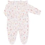 Macacão longo babadinhos para bebê em algodão egípcio Rose Garden - Mini & Co.