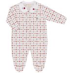 Macacão longo c/ golinha para bebê em algodão egípcio Rose Garden - Mini & Co.