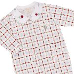 Macacão longo c/ golinha para bebê em algodão egípcio Rose Garden - Mini & Co.