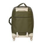 Mala com rodinhas + Bolsa Anne + Bolsa Térmica Vicky Avião Oliva - Masterbag