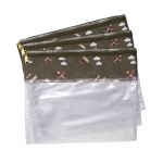 Mala com rodinhas + Bolsa Anne + Bolsa Térmica Vicky Avião Oliva - Masterbag