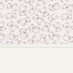 Manta para bebê em algodão egípcio Fofy Bear - Mini & Co.
